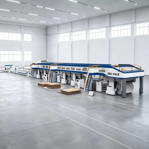 High Output 3 5 7 Ply Corrugator Production Line Automated Corrugated Cardboard Manufacturing Machine for Carton Production