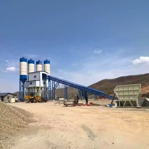 Central Beton 60m3hr 90m3hr 120m3hr Concrete Batching Plant Factory Price 60 Cubic Meter Concrete Plant PLC Automatic Control