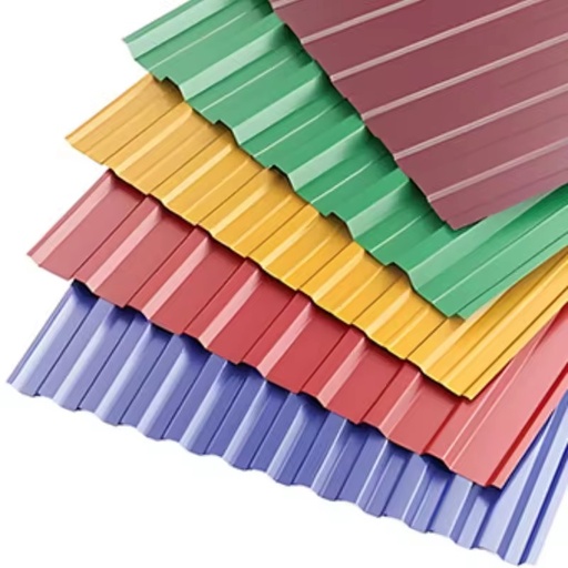 Color Coated Corrugated Steel Sheet PPGI Galvanized Roof Panel TISI Standard Corrugated PPGI Sheet for Southeast Asia