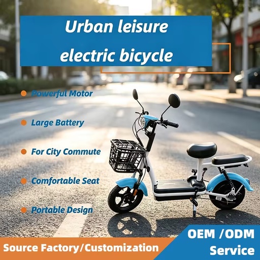 AFTFA 48V Central Motor Electronic City Bike Electric Bicycle with Dual Suspension