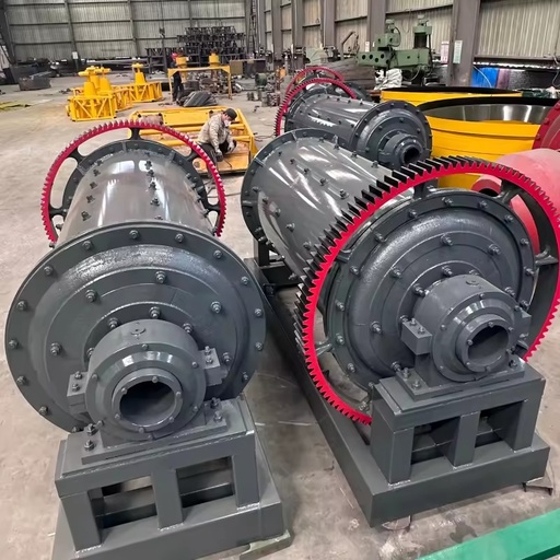 Wet Dry Type Ball Mill AC Motor Engine Large Capacity Ore Grinding Mill High Performance Mining Powder Grinding Machinery
