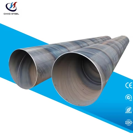 CHXD Brand 3M Diameter Large Spiral Welded Steel Pipe ASTM Standard for Bridge Culvert Drainage