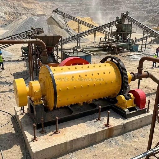 Hot Selling Ball Mill Equipment 4-10t/h Capacity Gold Mining Machine for Ore Stone Clinker Silica Sand