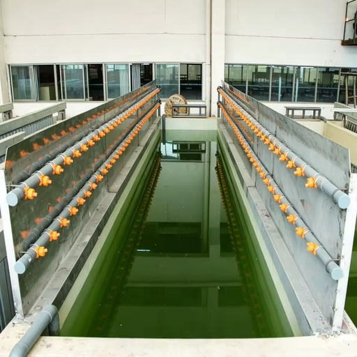 Automatic Aluminum Profile Surface Treatment Line Anodizing Production Plant