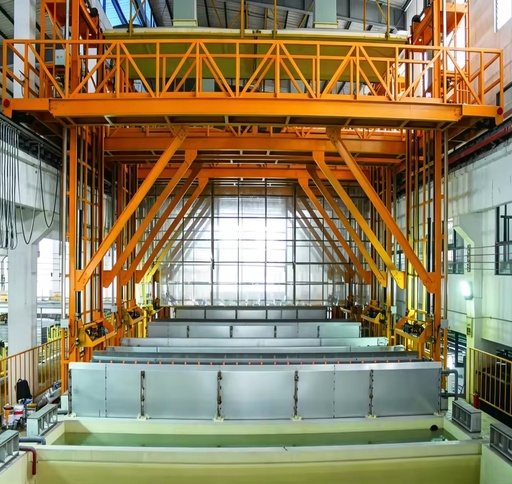Aluminum Profile Anodizing Plant Automatic Anodizing Production Line Surface Treatment System