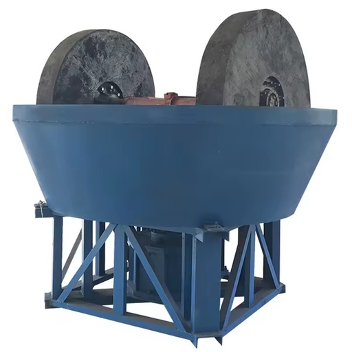 High Quality Rock Mining Equipment 2 Tph Big Wet Pan Mill Gold Milling Machine
