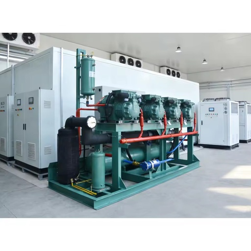 Industrial Refrigeration Rack System for High Ambient Temperature Areas
