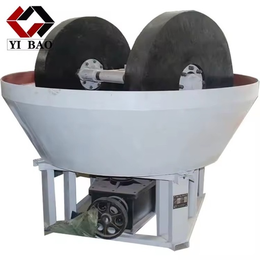 Mini Equipment for Wet Pan Mill for Rock Gold Mining Plant Minerals Grinding Mill Machine