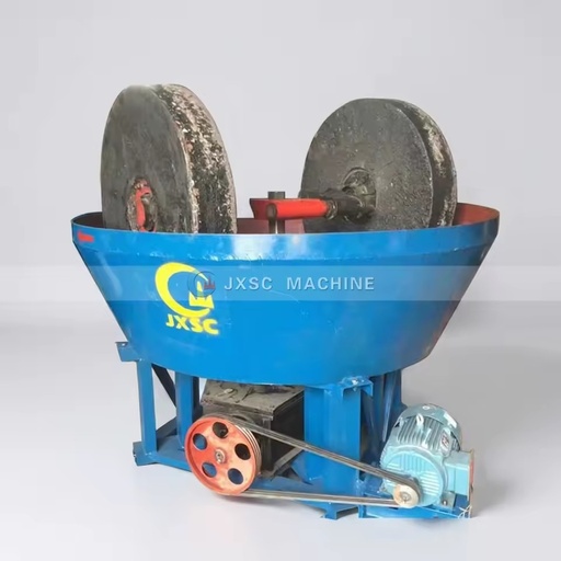 Factory Seller High Quality Stone Rock Gold Ore Grinder Grinding Machine Double Rollers 1100 1500 Wet Pan Mill