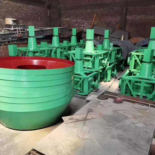 Power Saving Low Consumption Wet Pan Mill Gold Grinding Mill with Motor Bearing & Gearbox for Remote Mining Areas