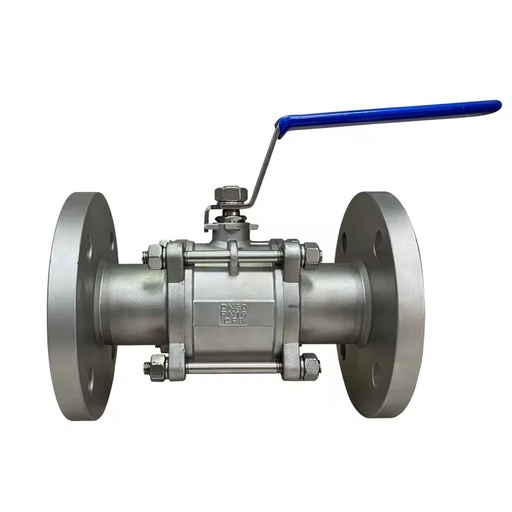 OEM Service Industrial Valves Stainless Steel 304 CF8 Flanged Type 2pcs Floating DN50 PN16 Ball Valve