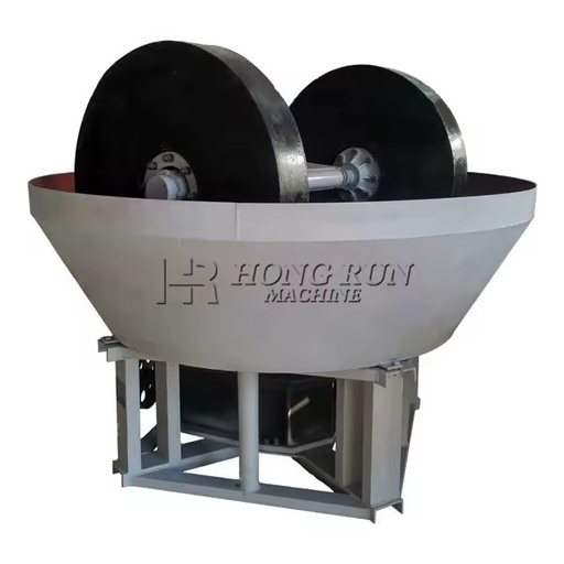 Low Price Wet Pan Mill Grinding Machine Gold Extraction Equipment Gold Ore Grinding Mills