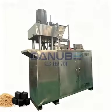 High Efficiency Pressure Iron Chip Briquette Stainless Steel Industrial Hydraulic Charcoal Making Machine