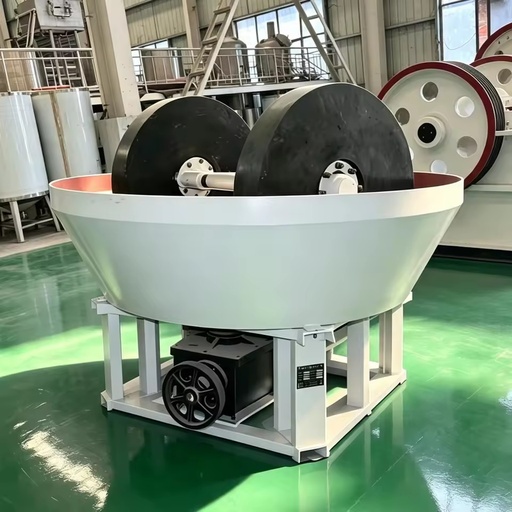 Factory Direct Soft Start Low Current Energy Saving Rock Ore Grinding Wet Pan Mill for Gold Mining Ore Processing