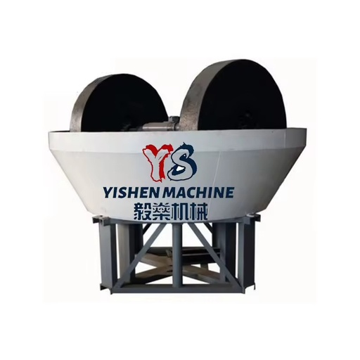 Wet Pan Mill Mining Machine for Sale Gold Grinding Machine Price Mercury Liquid Used for Gold Mining