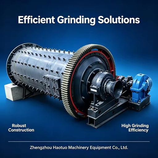 Small Scale Mining Ball Mill of 900*1800 Model Equipped with Bearings and Gearbox Suitable for Grinding Limestone and Gold Ore