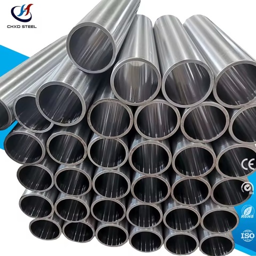 EN Q235 45# Non-Alloy Carbon Steel Seamless Honed Thick Wall Hydraulic Cylinder Oil Pipe Tube JIS API CHXD 12m Cutting