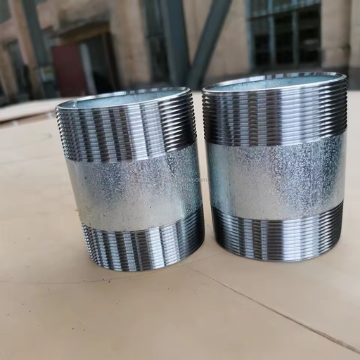 Black & Galvanized Male & Female Threaded Pipe Barrel Nipple DIN2986 EN10241 ASTM A733 Low Pressure Class 150