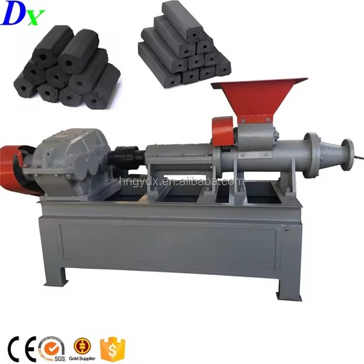 Charcoal Coal Stick Screw Press Briquette Machine for Barbecue