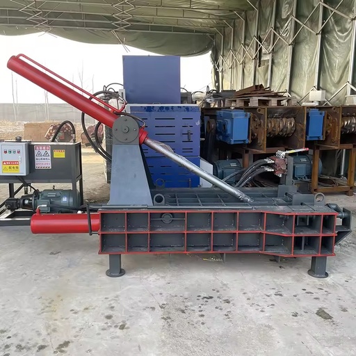 For Sale: Multi-functional and High-efficiency Metal Briquetting Machine for Compressing Aluminum Cans.