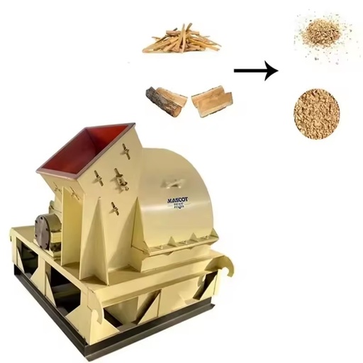 Wood Sawdust Briquette Making Crusher Machine 220V Bearing