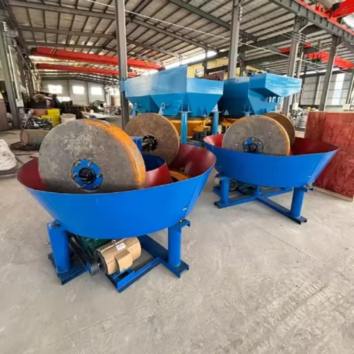 1200 Wet Pan Mill / Stone Grinding Machine Gold Ore Mining Mills/ Gold Grinding Machine Wet Pan Mill for Gold