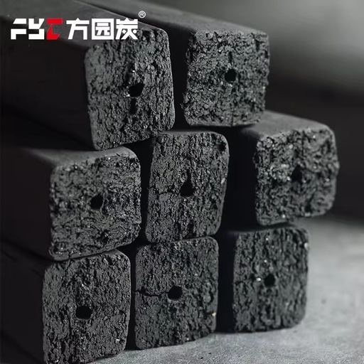 Eco-Friendly Machine-Made Hardwood Sawdust Charcoal Quadrilateral Briquette 85% Fixed Carbon No Chemical Additives BBQ Fuel