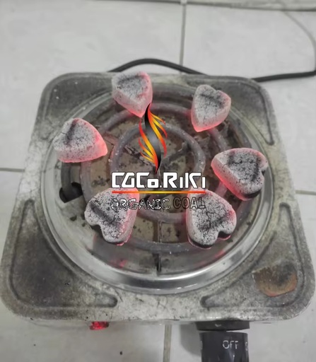 Premium Quality Coco Riki Pure Coconut Shell Machine-Made Hookah Charcoal Most Popular Odorless Jawa Tengah Briquette for Shisha