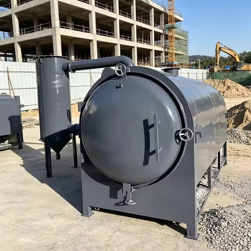 Economy Industrial Charcoal Making Oven Carbonization Furnace Biomass Char Machine Charcoal Briquette Machine Price