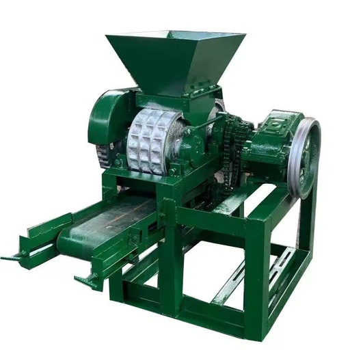 Charcoal Briquette Extruder Machine with Engine Hydraulic Piston Press 3-5 Tons Capacity Bard Brand