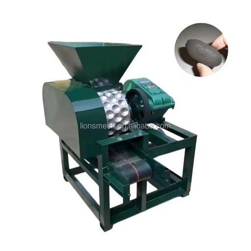 High Pressure Sawdust Briquette Making Machine 3T/H 380V High Strength Roller Press