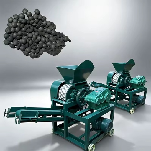 Briquette Maker Coal Powder Charcoal Dust Hydraulic Roller Press Machine