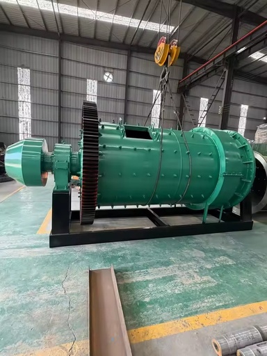 Wet & Dry Ball Mill with Gearbox 8t/h Capacity Mining Ore Grinder for Gold Iron Ore Quartz Sand in Manufacturing Plants