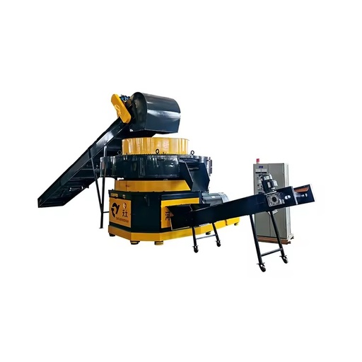 Manufacturer of Sugar Cane and Rice Husk Briquetting Press Engine-Cores Briquette Press Machine 6000-10000kg/h Capacity 380V