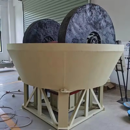 Grinding Machine Mining Machinery Wet Pan Mill for Gold Mining Processing