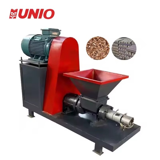 High Efficiency Spiral Extrusion Charcoal Briquette Machine