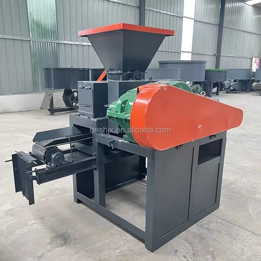 Hot-selling Fully Automatic DC Motor Briquette Roller Ball Pillow-shaped Charcoal Briquette Press Molding Machine 150-500kg/h
