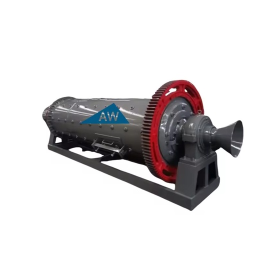 AW Small New Type High Efficiency Stone Quarry Ball Mill Grinding Machine Limestone Including Gearbox Bearing Motor Engine Gold