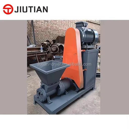 Wood Biomass Briquette Making Machine Firewood Sawdust Fuel Briquette Press