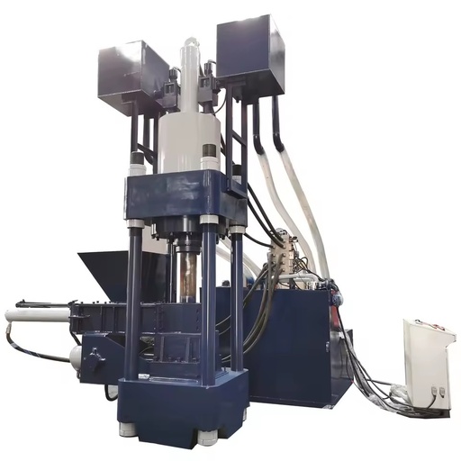 630ton Automatic Vertical Steel Chips Briquette Making Machine