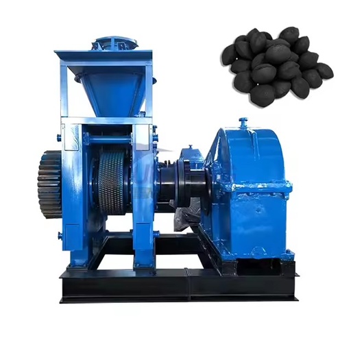 Briquette Making Machine Coconut Shell Charcoal Briquette Machine Sawdust Wood Olive Pomace Charcoal Making Ball Press Machine