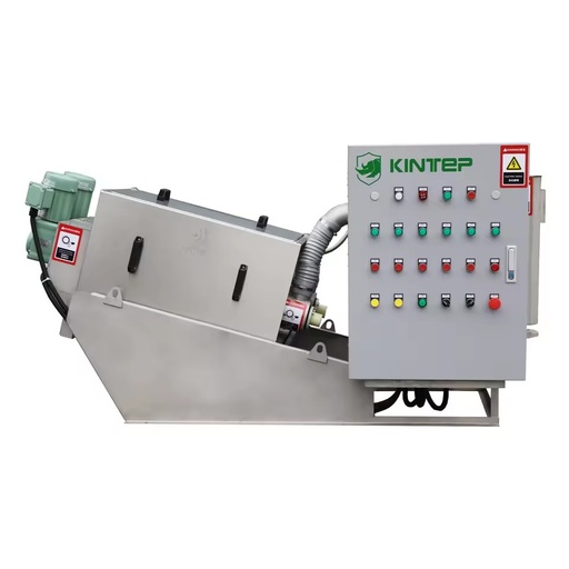 Screw Press Briquette Pressing Machine High Density Briquetting Waste Recycling Sludge & Biomass Waste Treatment Equipment