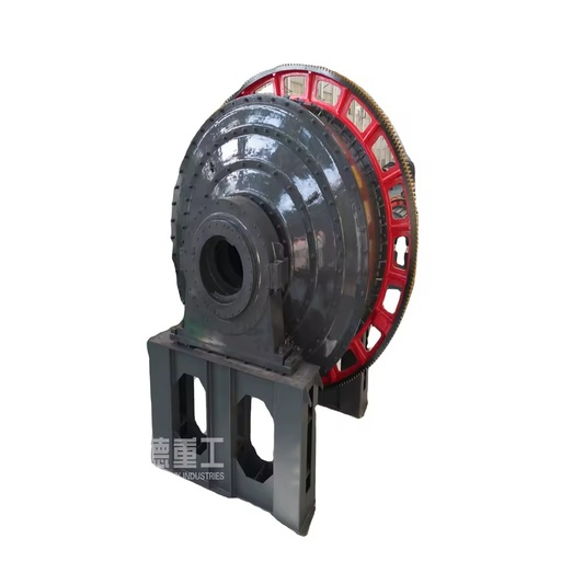 Ceramic Ball Mill Grinding Machine Motor Bearing Gearbox-6.6x23m Horizontal for Mining Cement Stone Powder Processing