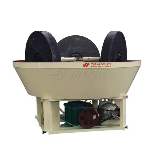 Promotional Three-Wheeled Mining Wet Pan Gold Grinding Mill Plant for Efficient Gold Extraction Promotional Mine Mill
