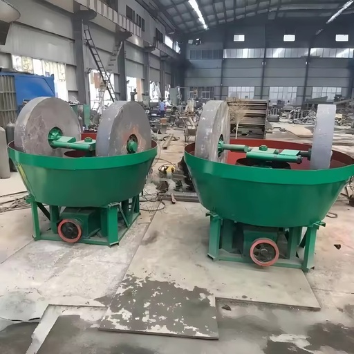 Gold Mining Wet Pan Mill for Gold Ore Grinding