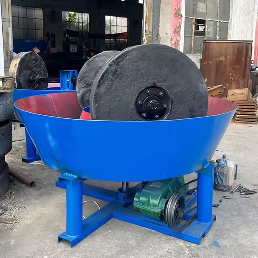 High Quality Gravel Rock Ore Mining Equipment Wet Pan Mill Grinding Gold Machine