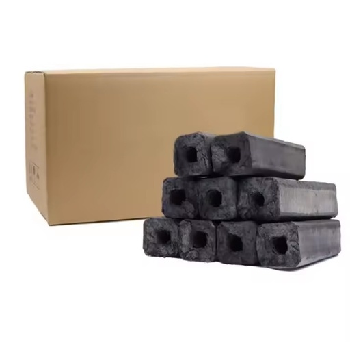 Machine-Made Bamboo BBQ Coconut Charcoal Briquette with 3.8% Ash Content and 8000J Calory