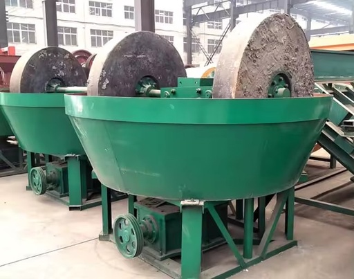 Energy Saving Wet Pan Mill Gold Ore Grinding Equipment Stable Operation for Small Scale Gold Mining Projects