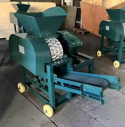Wear Resistant Roller Briquette Press Coal Charcoal Powder Briquette Machine