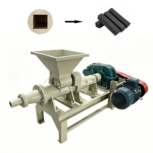 Customized Shape Biomass Briquette Press Machine Square Charcoal Briquette Making Machine Shisha Extruder Machine